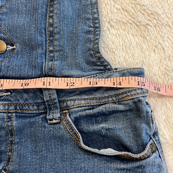 TINSELTOWN Denim Short Overalls XS - Picture 5 of 11